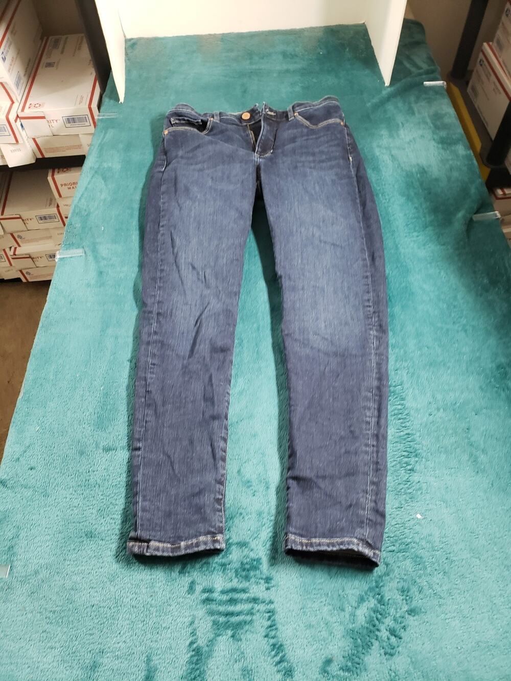 Banana Republic Jeans Size 27 Women Blue Pants Stretch Denim Mid Rise Skinny